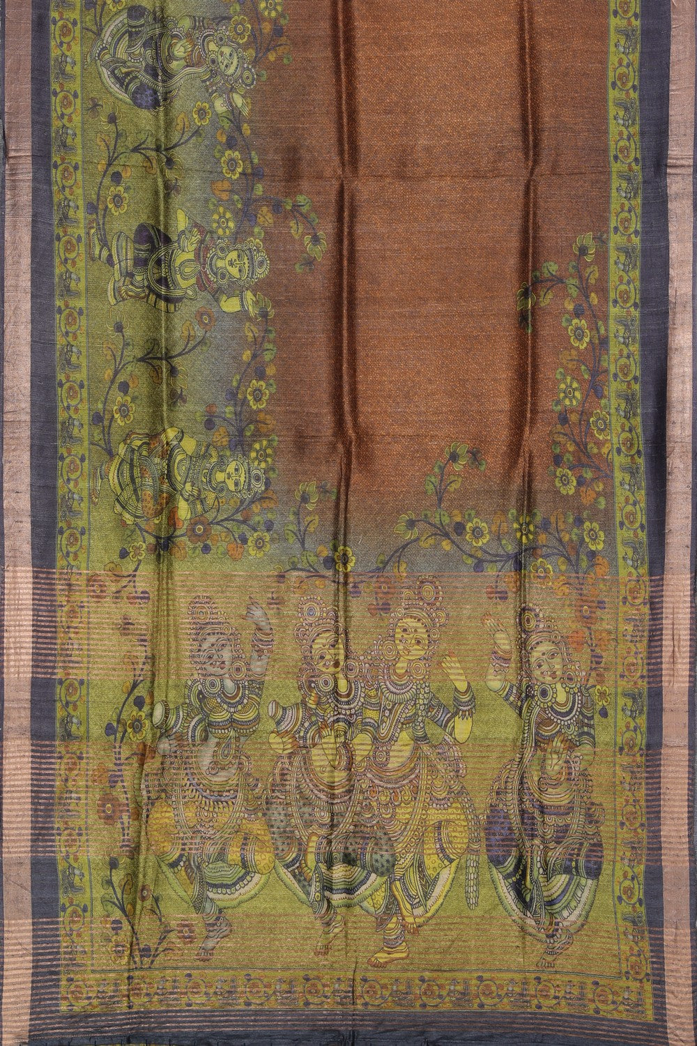 Image of Bhagalpur Tussar Silk Saree